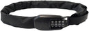 Hiplok Spin Wearable Combination Chain Lock: All Black