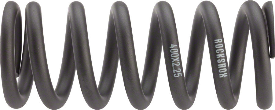 パーツ RockShox Spring Grey 550LB RockShox Vivid / Kage Coil Spring 550lb 216/220 x 70 Gray