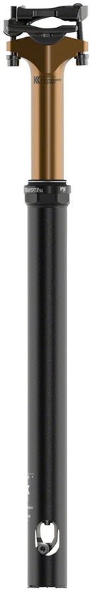 FOX Transfer SL Factory Dropper Seatpost - 30.9mm 75mm Internal Routing Kashima Coat Upper