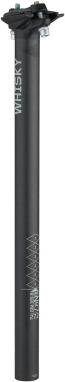 WHISKY No.7 Carbon Seatpost - 27.2 x 400mm 0mm Offset Matte Carbon