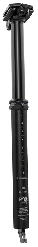 FOX Transfer Performance Series Elite Dropper Seatpost - 31.6 200 mm Internal Routing Anodized Upper