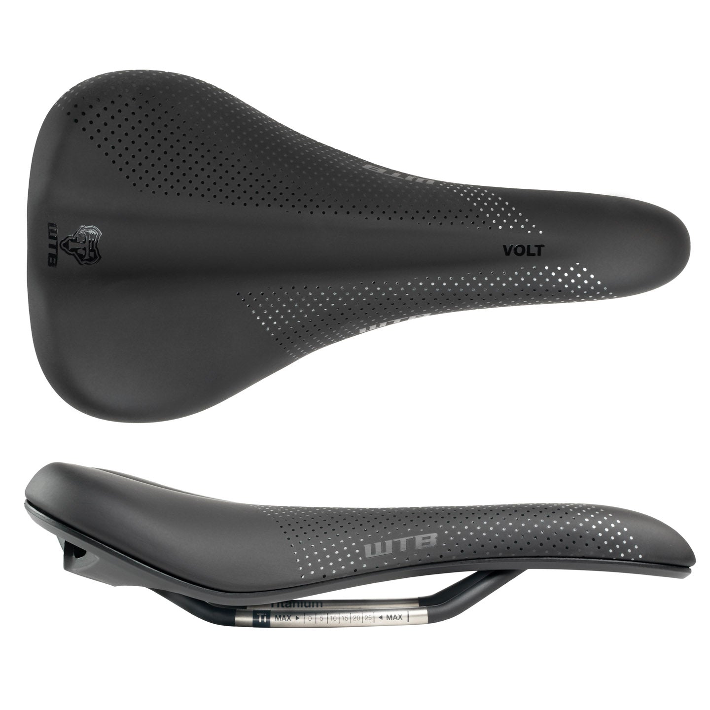WTB Volt Fusion Form Saddle Titanium Black Medium