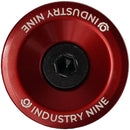 Industry Nine Ultra Light Aluminum Top Cap Red