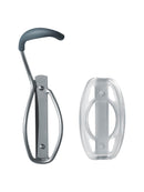 Delta Single Bike Wall Mount Rack with Tire Tray: Holds One Bike Gray