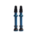 EVO Tubeless Valves Tubeless Valve Presta 44mm Blue Pair