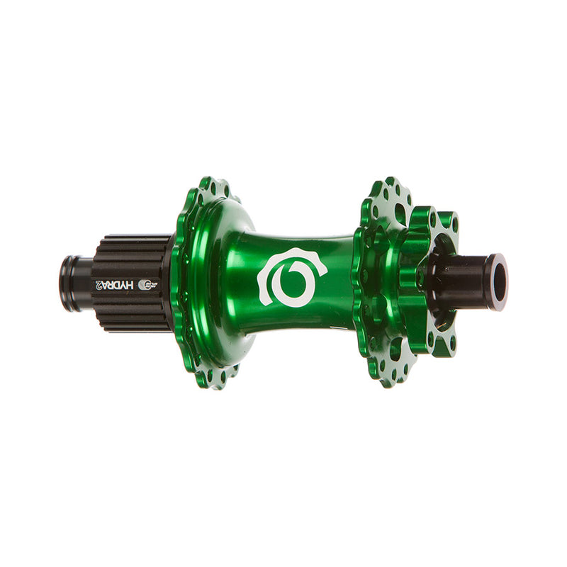 Industry Nine Hydra 2 Classic Rear Hub - 12 x 148mm 6-Bolt Micro Spline Green 28H