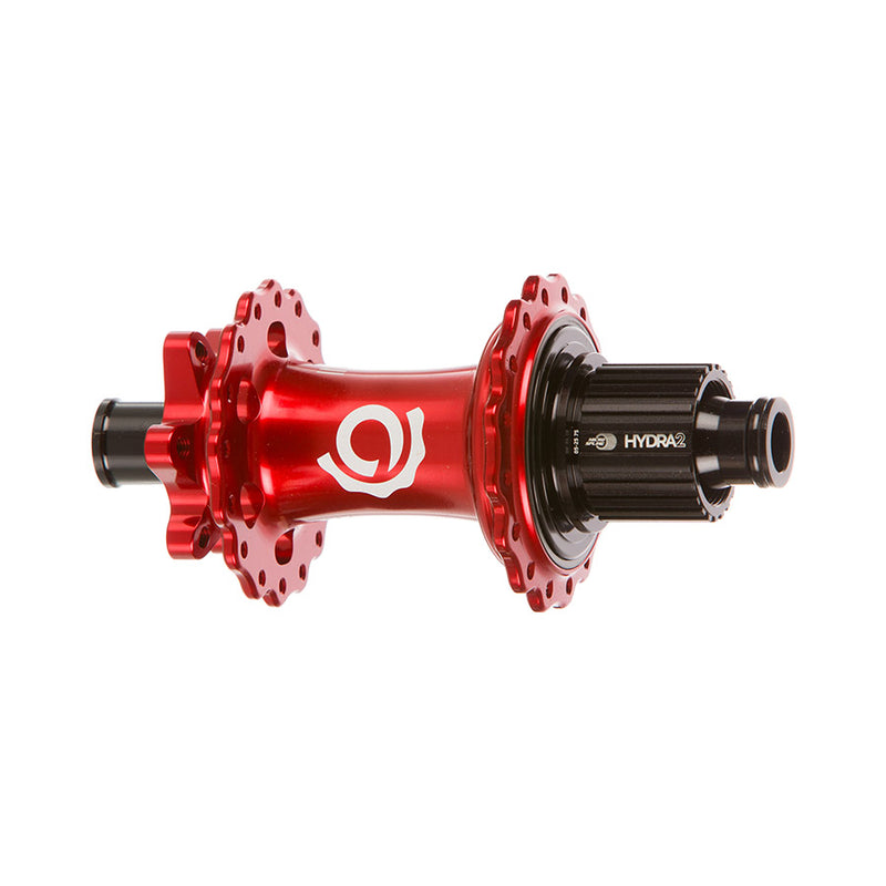 Industry Nine Hydra 2 Classic Rear Hub - 12 x 148mm 6-Bolt Micro Spline Red 28H