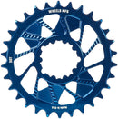 Wheels Manufacturing Direct Mount Chainring - 30t SRAM 3-Bolt Direct Mount 3mm Offset T-Type Chain Compatible Blue