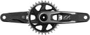 SRAM XX Downhill T-Type Crankset - 160mm 7-Speed 34t 6mm Offset Chainring Direct Mount 56.5mm Chainline DUB DH Spindle BLK