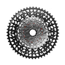 SRAM GX Eagle T-Type XS-1275 Cassette - 12-Speed 10-52t For XD Driver BLK/Silver