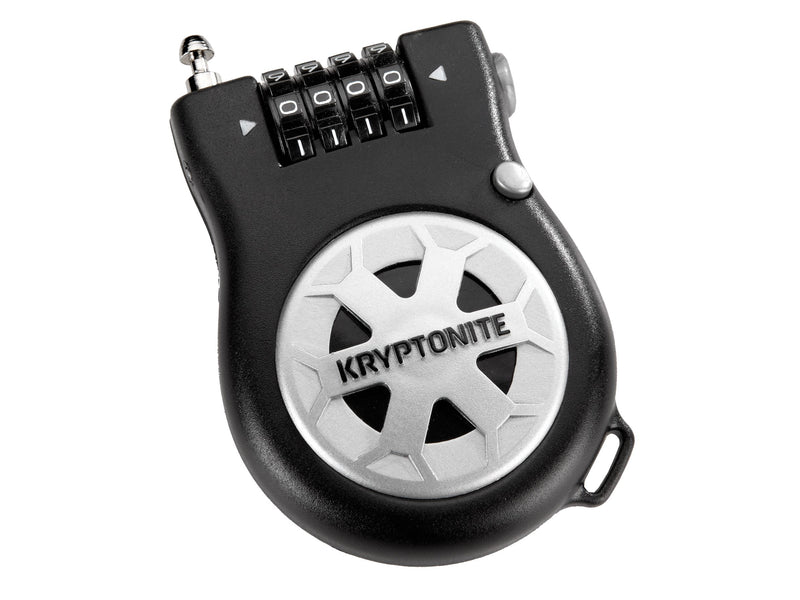 Kryptonite R-2 Retractable Combo Cable Lock: 3 (90cm)