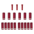 Sram Ferrule Kit Ferrule Kit 4mm/5mm Alloy Red