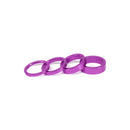 Salt Headset Spacer Headset Spacer 1-1/8'' Height: 3mm/5mm/8mm/10mm 6061-T6 Aluminum Purple