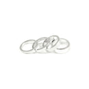 Salt Headset Spacer Headset Spacer 1-1/8'' Height: 3mm/5mm/8mm/10mm 6061-T6 Aluminum Silver