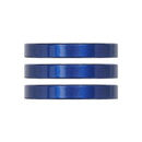 Industry Nine iRiX Headset Spacer 1-1/8'' Height: 5mm Aluminum Blue 3pcs