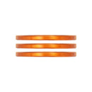 Industry Nine iRiX Headset Spacer 1-1/8'' Height: 2.5mm Aluminum Orange 3pcs