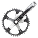 Origin8 SST 170x46 103mm JIS Square Taper crankset silver/silver