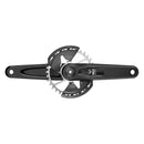 SRAM Eagle 90 T-Type Wide Crankset - 160mm 12-Speed 32t Chainring Direct Mount 2-Guards DUB Spindle Interface BLK/Silver