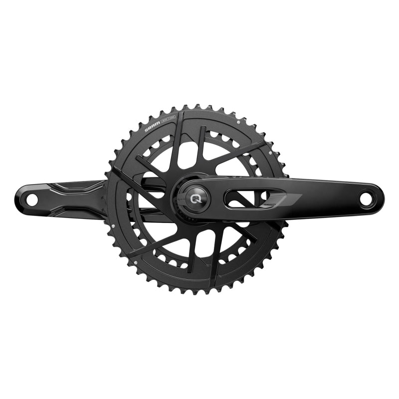 SRAM Rival AXS Power Meter Crankset - 175mm 12-Speed 46/33t 8-Bolt Direct Mount DUB PM Spindle BLK E1