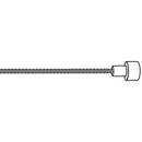 Promax 1.5mm x2000mm Box 100 Road Brake Cable 1.5mm 2000mm Stainless Steel Coating: Pre-lubed 100pcs