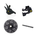 Box components Box Four 8S Wide Single E-Bike Group Set  Matte Black