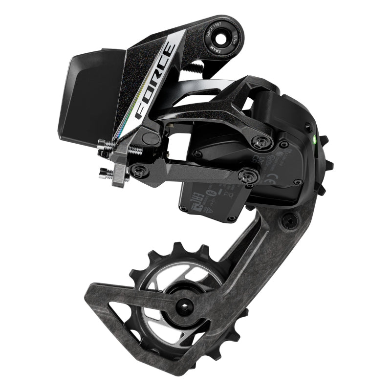 SRAM Force AXS Rear Derailleur - 12-Speed 36t Max Battery Not Included Carbon Cage BLK E1