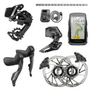 SRAM Force eTap AXS Road Groupset - 2x12-Speed HRD Shift/Brake Levers FM Calipers Rotors Chain F/R Derailleurs Hammerhead Karoo E1