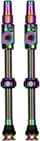 Muc-Off Big Bore Lite Tubeless Valve Stems - 2XLarge 70mm  Iridescent