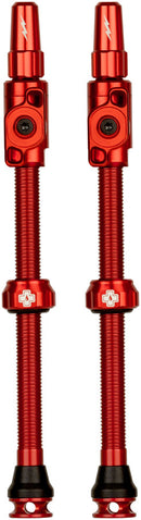Muc-Off Big Bore Lite Tubeless Valve Stems - 3XLarge 80mm Red