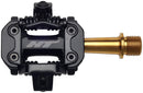 HT Components M2T Pedals - Dual Sided Clipless Aluminum 9/16" Black/Gold