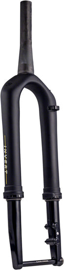 Cane Creek Invert CS Gravel Suspension Fork - 700c 30 mm 12 x 100 mm 45 mm Offset Climb Switch Matte BLK