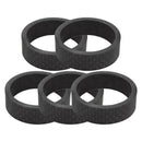 Origin8 3K Carbon Fiber Headset Spacers SHIS Spacer 1-1/8` x 10mm Carbon 5 Spacers Carbon