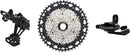 microSHIFT Advent MX 1x10-Speed Groupset - MX Trail Shifter MX Rear Derailleur Steel Cage Clutched 11-48t Cassette For HG Driver