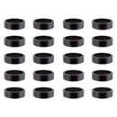 Origin8 Bulk Alloy Headset Spacers SHIS Spacer 1-1/8` x 10mm Black Jar of 20