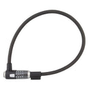 Kryptonite KryptoFlex 1265 Cable Lock -  4-Digit Combo 65cm x 12mm Black