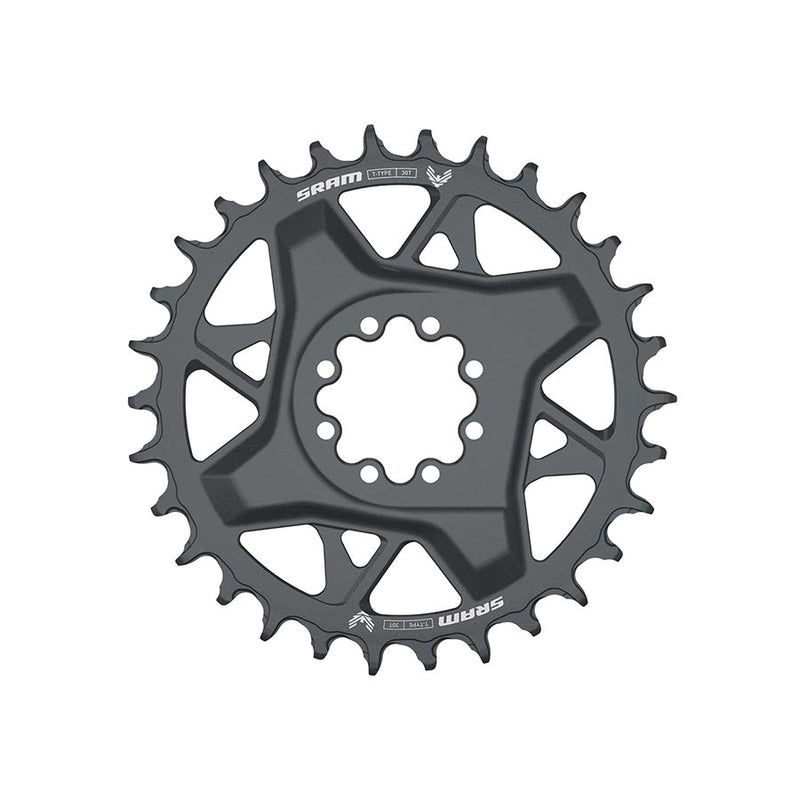 SRAM GX Eagle T-Type 12sp Boost DM Chainring 30t Black
