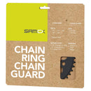 Samox PD-R4-S Chainring Teeth: 42 Speed: 1 BCD: 104 Bolts: 4 Steel Black