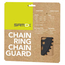Samox PD-R4-S Chainring Teeth: 40 Speed: 1 BCD: 104 Bolts: 4 Steel Black