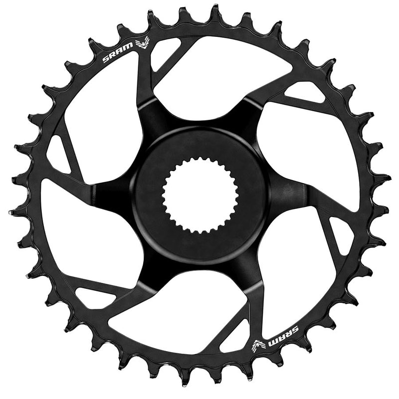 SRAM Bosch DU38 T-Type Chainring Teeth: 36 Speed: 12 BCD: Direct Mount Bosch DU38 Steel Black