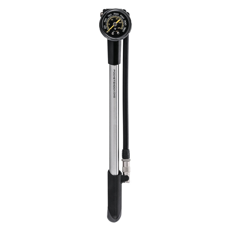 Topeak Pocketshock DXG XL Pump - Silver/Black