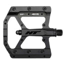 HT Components AE05 EVO+ Platform Pedals Body: Aluminum Spindle: Cr-Mo 9/16'' Stealth Black Pair
