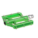RCG Trailhead Platform Pedals Body: Alloy Spindle: Cr-Mo 9/16'' Green Set