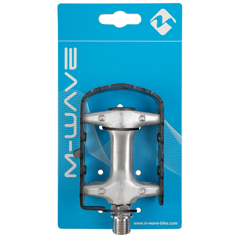M-Wave Steady-A4 Pedals Body: Aluminum Spindle: Cr-Mo 9/16 Black Pair