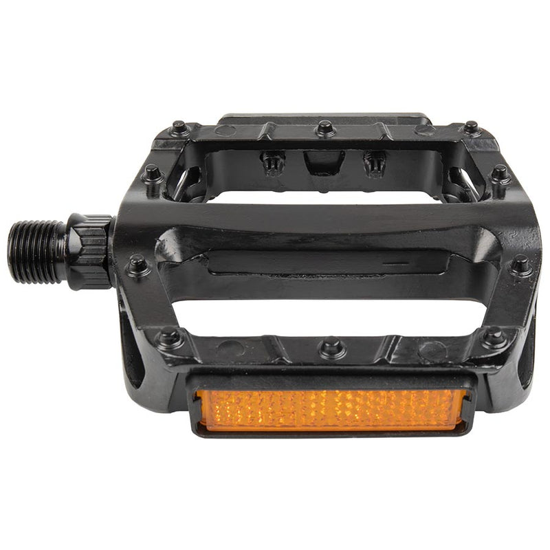 M-Wave Steady A10 Pedals Body: Aluminum Spindle: Boron Steel 9/16 Black Pair