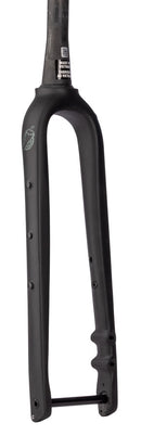 Salsa Waxwing Carbon V2 Fork - 700c/650b 100x12mm Thru-Axle 1-1/8" Tapered Carbon Flat Mount Disc BLK