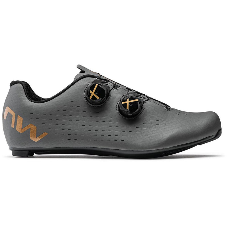 Northwave Revolution 3 Road Shoes Grey/Gold 43