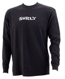 Surly Scratchy Logo Long Sleeve T-Shirt - Unisex Black X-Large