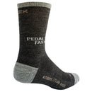 Snek Merino Pedal Faster Sock 2 Black/Gray Large 