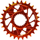 Wheels Manufacturing Direct Mount Chainring - 28t Shimano Direct Mount 1.5mm Outboard Offset HG+ Chain Compatible Orange