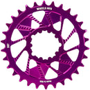 Wheels Manufacturing Direct Mount Chainring - 30t SRAM 3-Bolt Direct Mount 3mm Offset Compatible Hyperglide+ Chain Purple